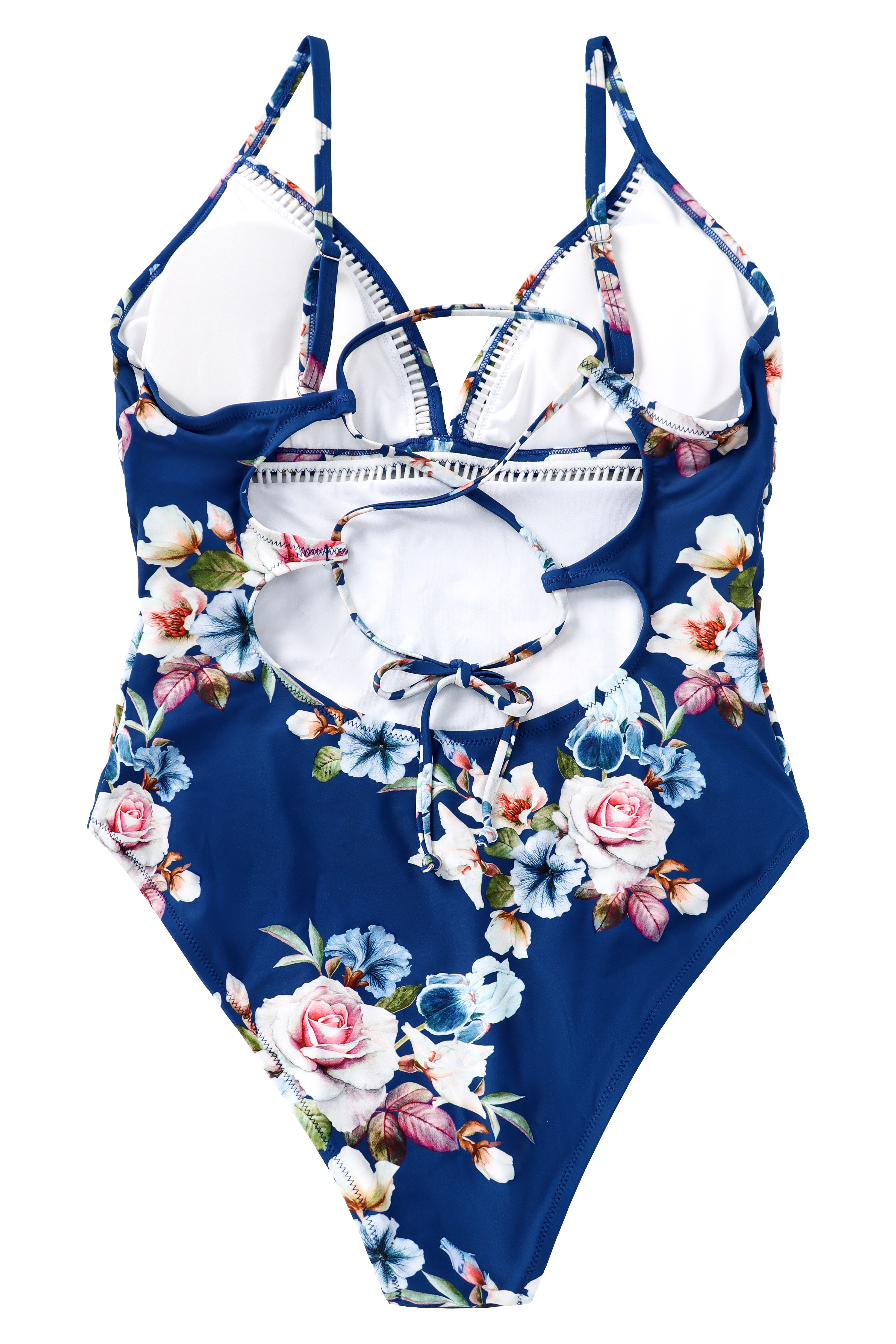  Summer Swimwear Beachwear Halter Sexy Swimwear Women Flower Printed Swimming One Piece Suit