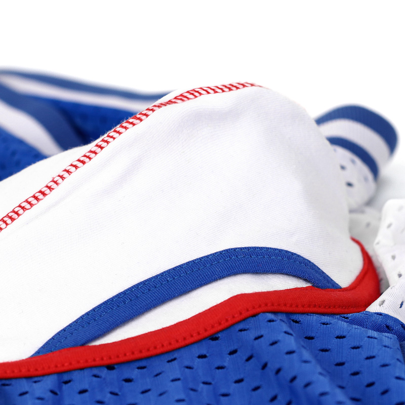 Match Color Men Mesh Comfortable Flat Corner Sports Underwear Breathable And Fast Drying