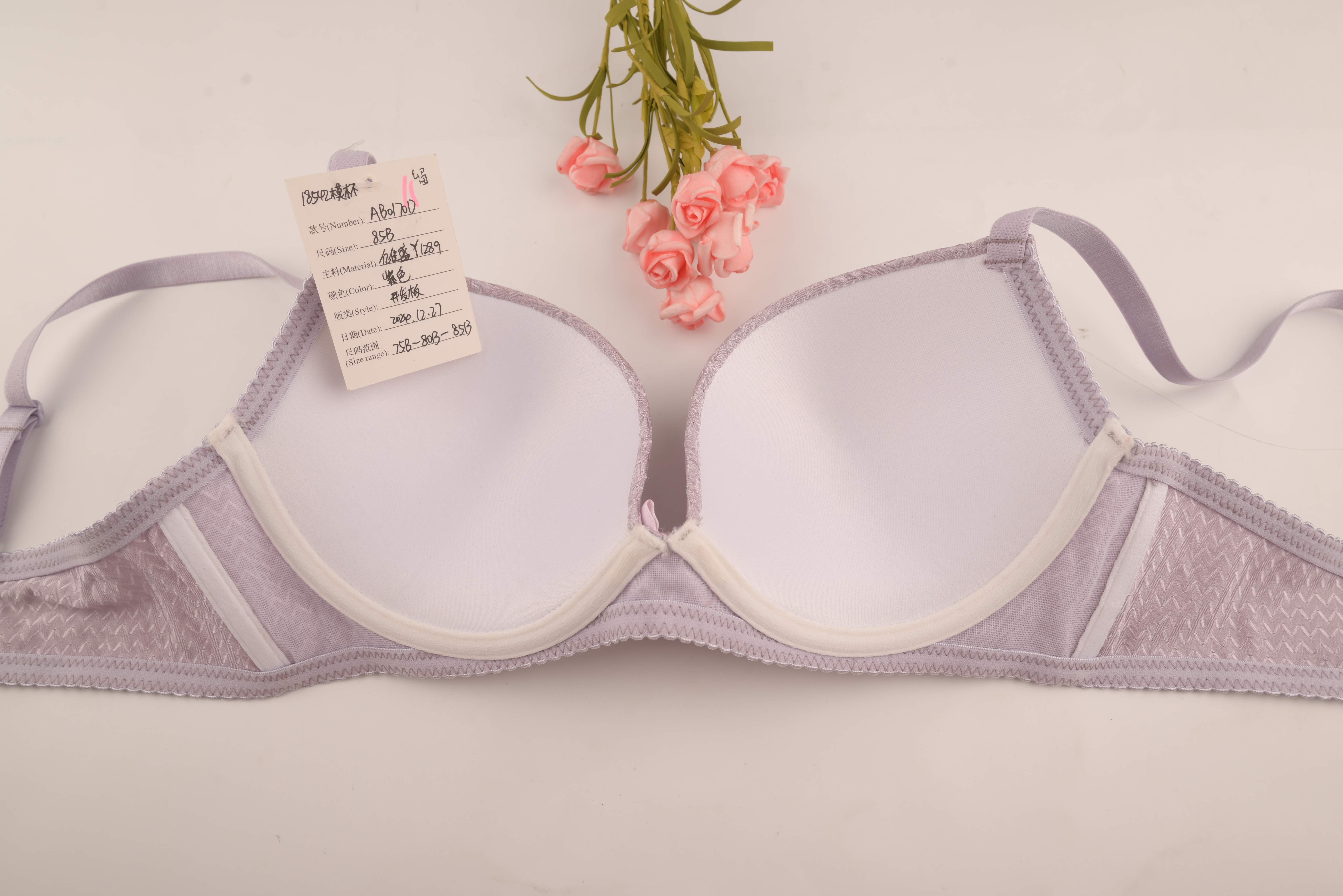 High Quality Lingerie Women's Bra Set Sexy Blingbling fabric bra