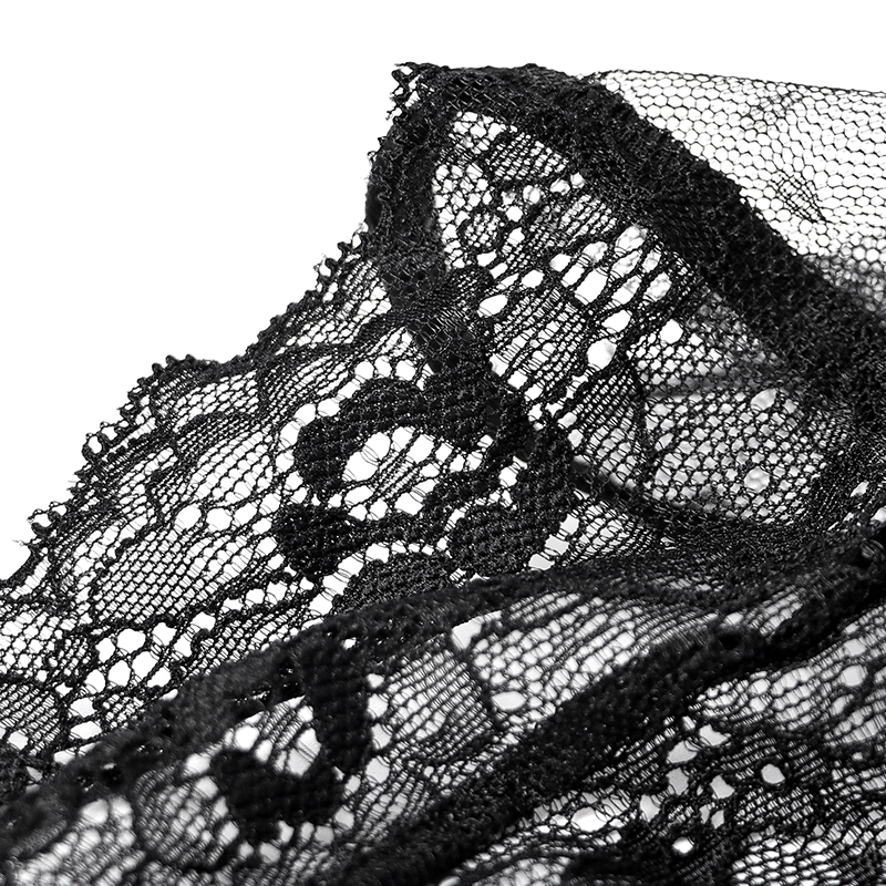 Sexy Underwear Sexy Eyelash Lace Skirt Fluoroscopy Gauze Deep V Sling Backless Nightdress