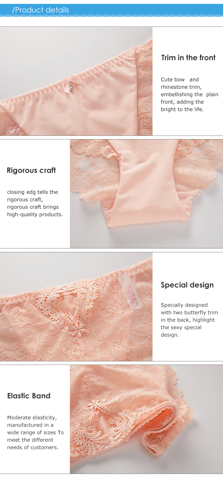 Sexy Lace Panties details