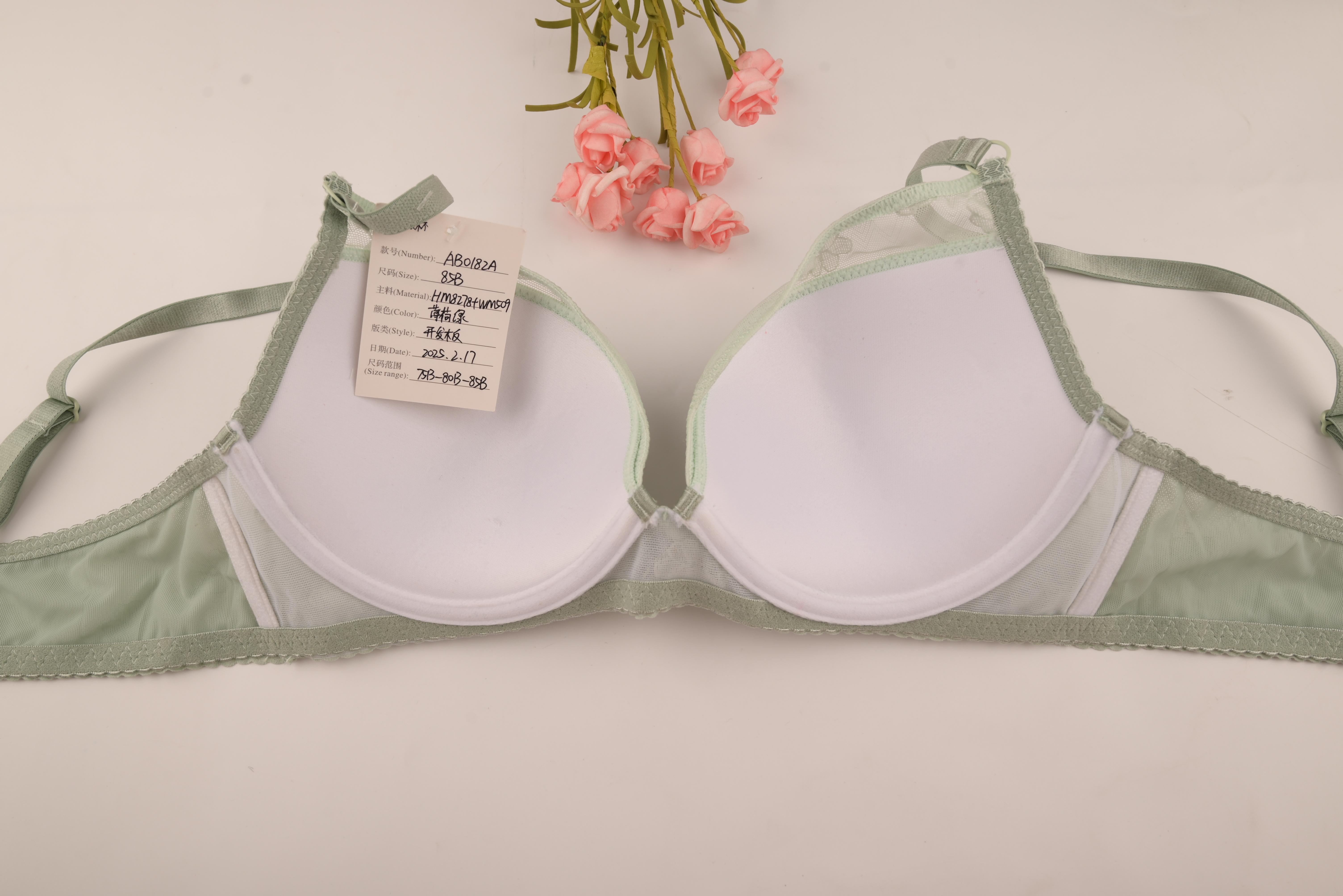 High Quality European American Erotic Lingerie Solid Color Glossy BRA