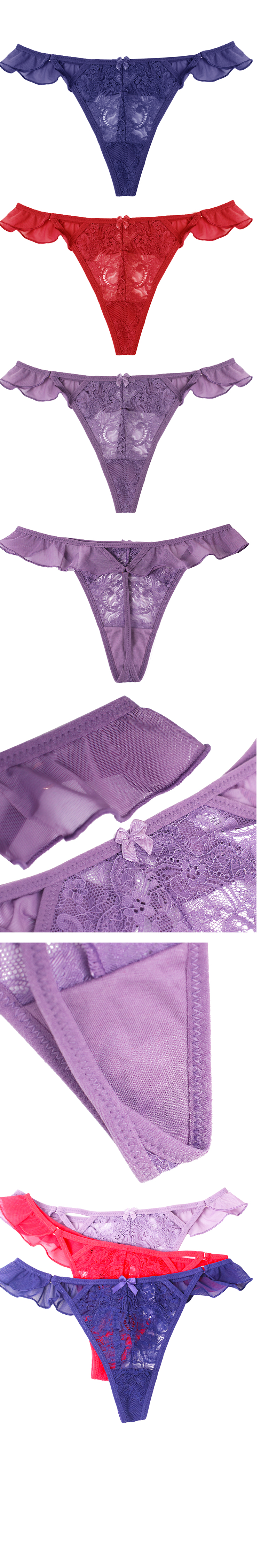 Women's Thong Panties details