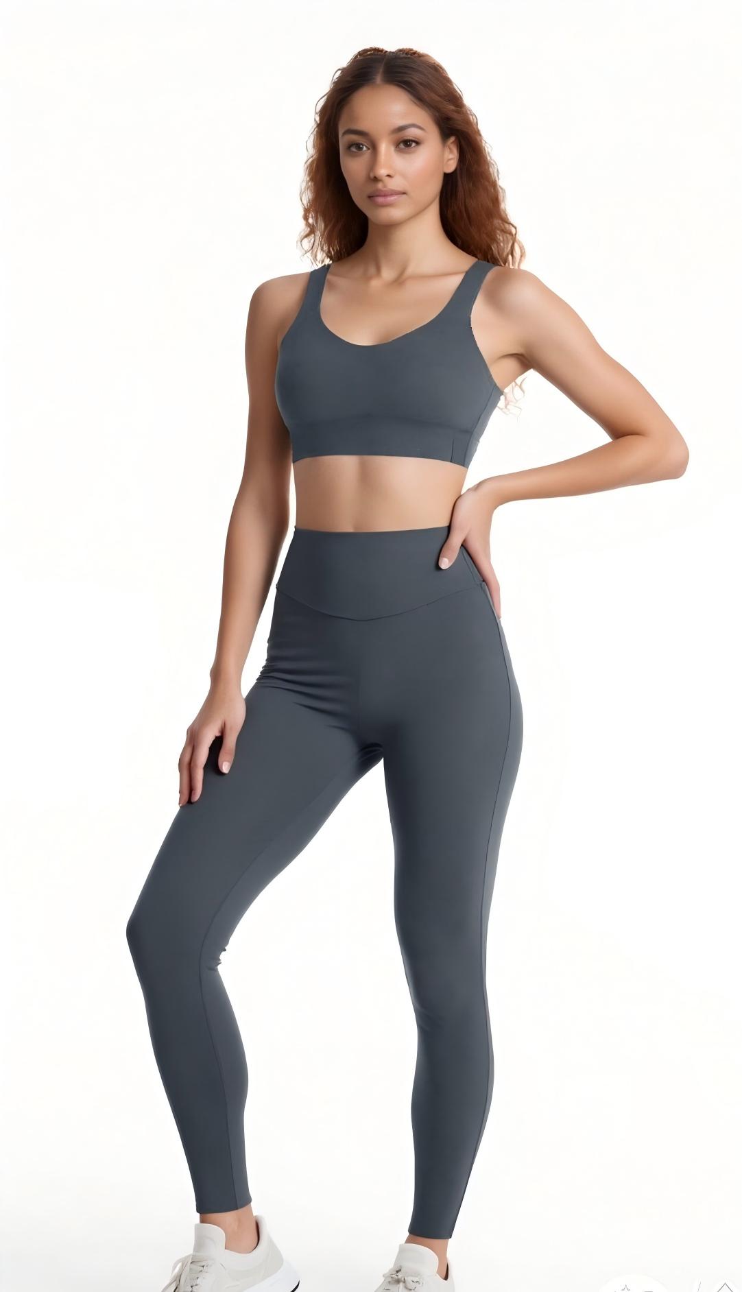 Buttery Soft & Supportive Yoga Set - Perfect for Studio & Lounge